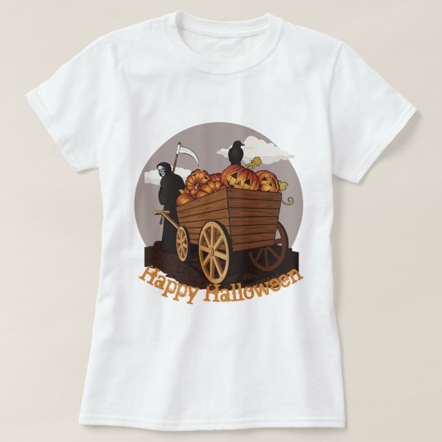 Halloween T Shirt (Design framsida)