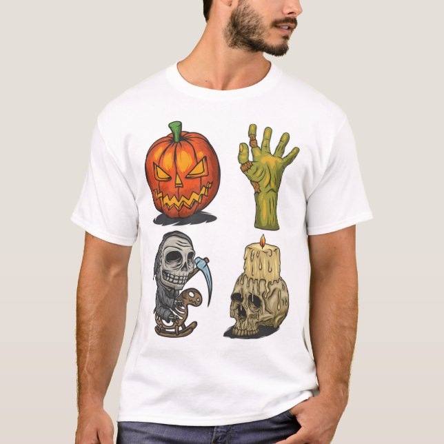 Halloween T Shirt (Framsida)