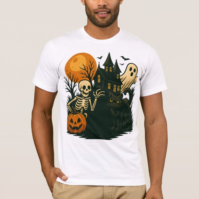 Halloween T-Shirt (Framsida)