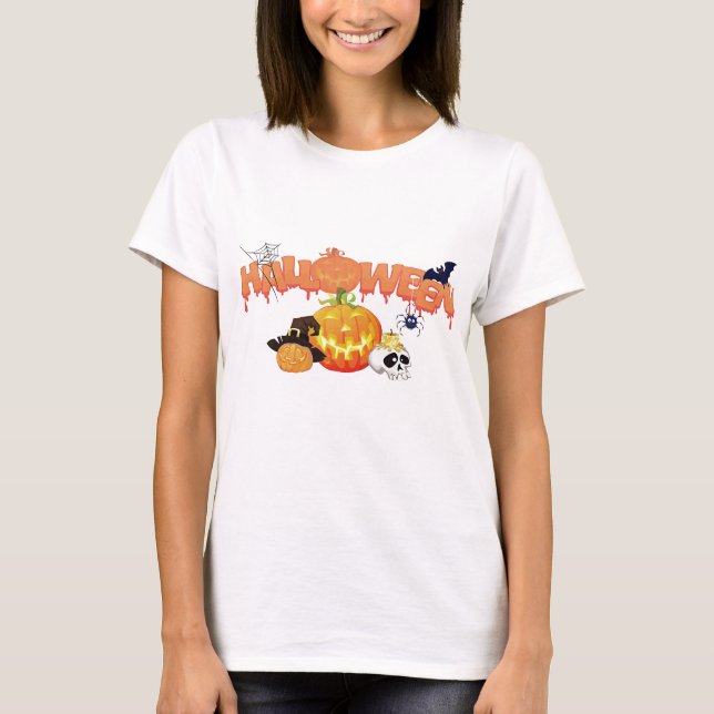 Halloween T Shirt (Framsida)