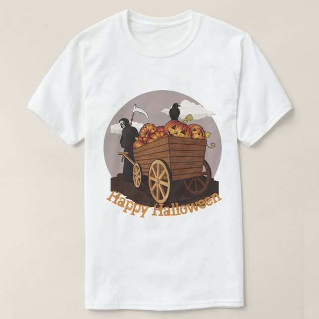 Halloween T Shirt (Design framsida)