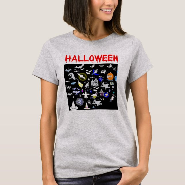 HALLOWEEN T SHIRT (Framsida)