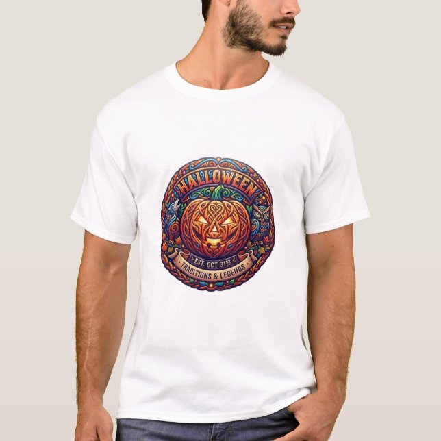 HALLoween T Shirt (Framsida)
