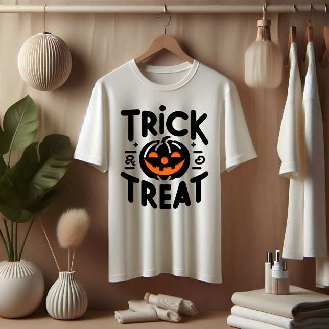 Halloween T-shirt (Trick or Treat T-shirt )
