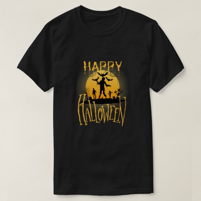 Halloween T-shirt (Design framsida)