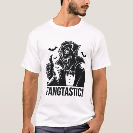 Halloween T shirt A Vampire Fangtastic