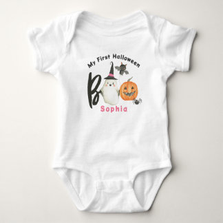 Halloween T-shirt-Boo-Spooky-First Halloween T Shirt