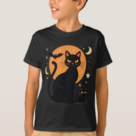 Halloween T-Shirt för barn - Cute Jack-o-Lantern