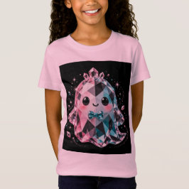 Halloween T-shirt för barn med kristallspöke