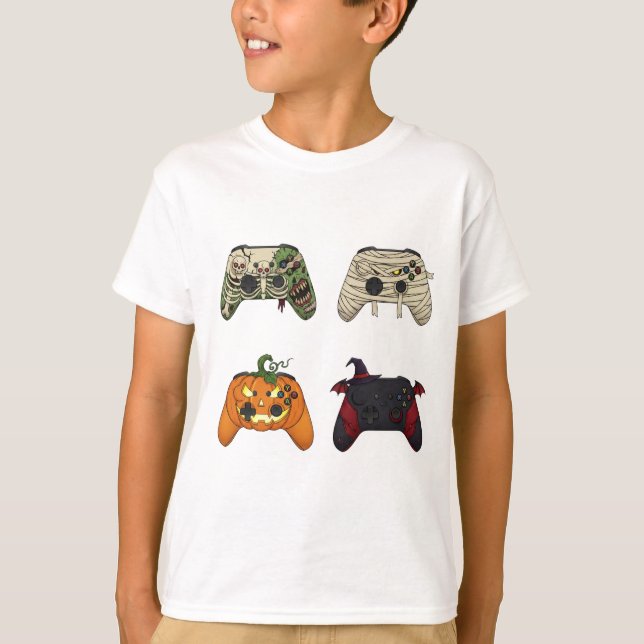 Halloween T-shirt för pojkar (Framsida)