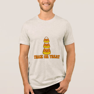Halloween T-shirt med majskorn - Söt Kawaii Hallow