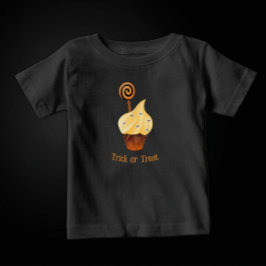 Halloween T-Shirt med Orange Cupaka &Anpassningsba