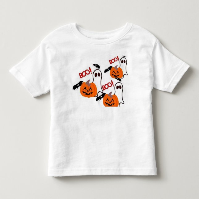 HALLOWEEN T SHIRT MED PUMPKIN (Framsida)