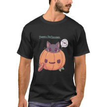 Halloween T-Shirt | Skräckinjagande Halloween-graf