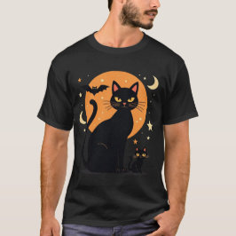 Halloween T-Shirt-Spooky Pumpkin och Ghost Design T Shirt