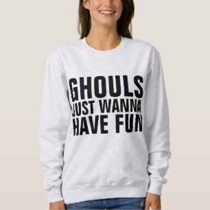 HALLOWEEN T-Shirts, GHOULS VILL BARA HA ROLIGT T Shirt
