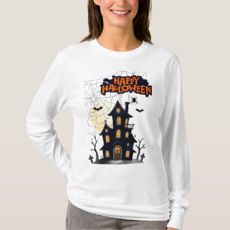 halloween t-shirts roliga skelett spöklik fest ben