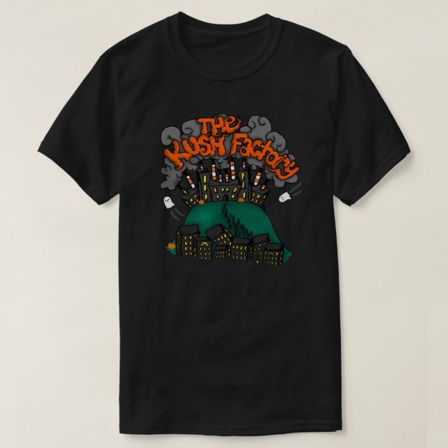 Halloween T skjorta Shirt (Design framsida)