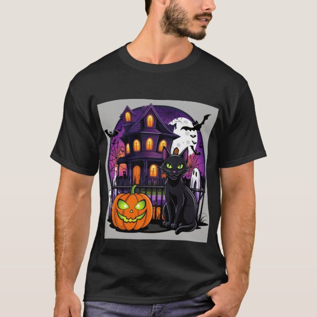 halloween T-skjorta T Shirt (Framsida)