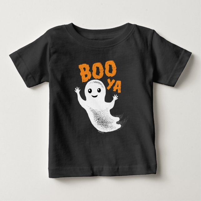 Halloween T-tröja: Spöke Tee Shirt (Framsida)