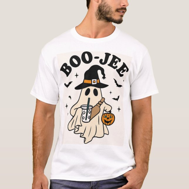 Halloween T-tröjor Skräck säsong T-Shirt  (Framsida)