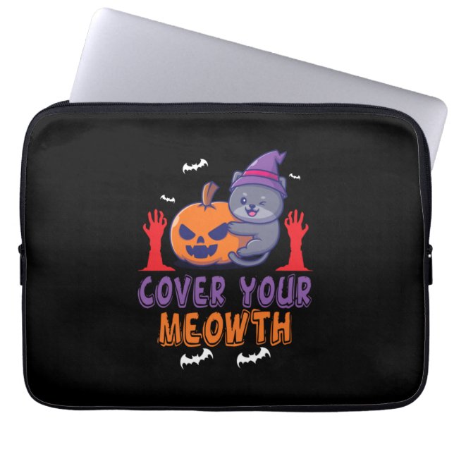 Halloween täcker din minnesdag laptop fodral (Framsidan)
