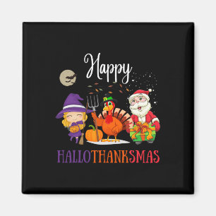 Halloween Tackgivningsdag Jul Glad Hallothanks Magnet