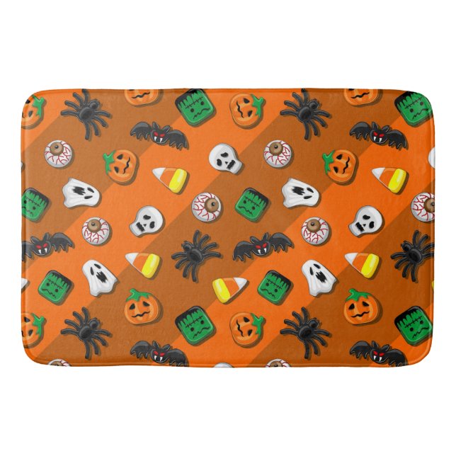 Halloween-taloky Candies Party Bord Lamp Badrumsmatta (Framsidan)