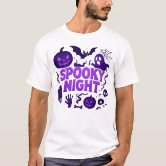Halloween-taloky Nattens unika kläder Unisex T Shirt