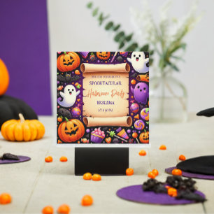 Halloween Taloky Night Bash: Gå med oss för Roligt Inbjudningar
