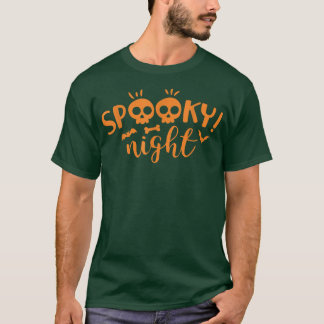 Halloween-taloky Night Cute Skeleton Women Kids T Shirt
