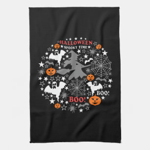 Halloween-talokytid Kökshandduk