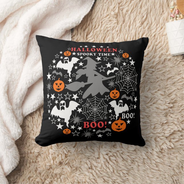 Halloween-talokytid Kudde (Filt)