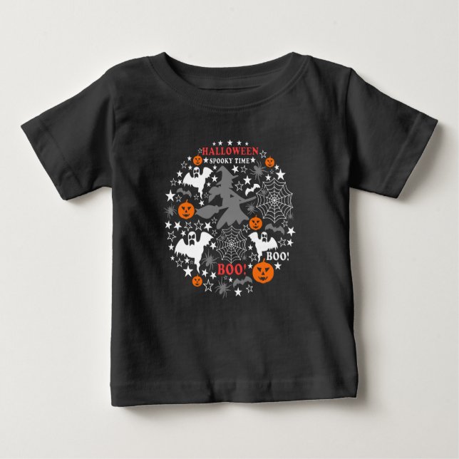 Halloween-talokytid T Shirt (Framsida)
