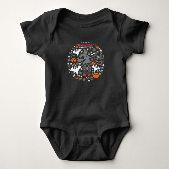 Halloween-talokytid T Shirt (Framsida)