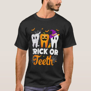 Halloween Tänder Tandläkare T Shirt