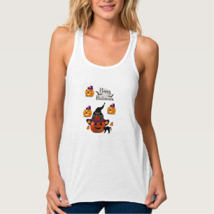 Halloween-Tanktop Linne Med Racerback