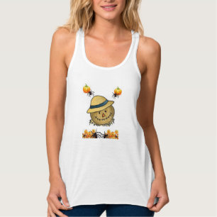 Halloween-Tanktop Linne Med Racerback