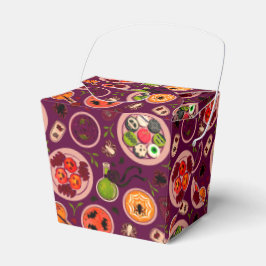 Halloween Tea Party Wrapping Papper Presentaskar