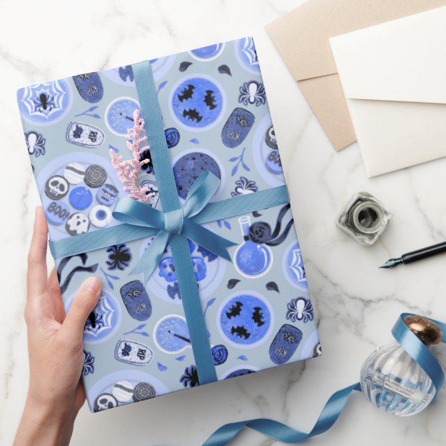 Halloween tea party Wrapping Papper Presentpapper (Gifting)