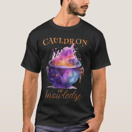 Halloween Teacher Cauldron of Knowledge T Shirt