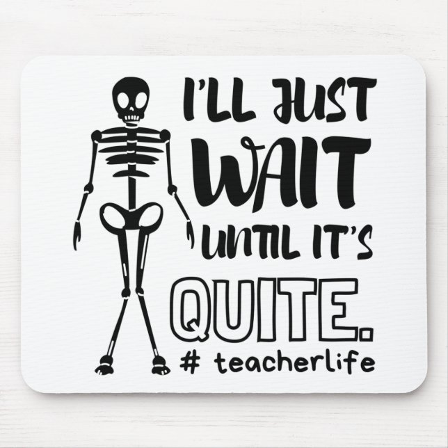 Halloween Teacher Fall Teacher Musmatta (Framsidan)