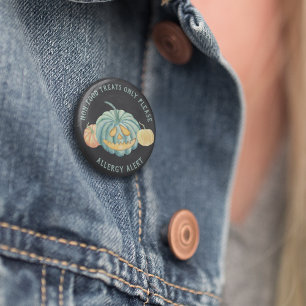 Halloween Teal Pumpkin Allergy Awareness Knapp