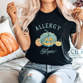 Halloween Teal Pumpkin Allergy Mamma T Shirt