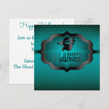 Halloween teal-spöke