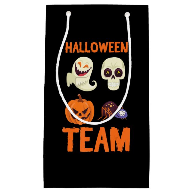 Halloween Team Skeleton Pumpkin Ghost Spider Spook (Framsidan)
