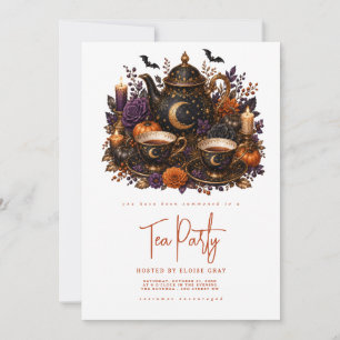 Halloween tebjudning