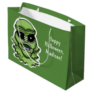 Halloween-tecken anpassningsbar text stor presentv