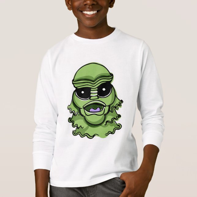 Halloween-teckenskjortor och jacka t shirt (Framsida)