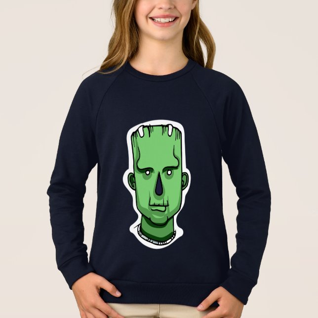 Halloween-teckenskjortor och jacka t shirt (Framsida)